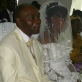 Anatole and Claudie in church service