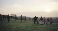 The sunrise