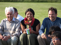 International Students St Davids' Camping