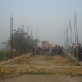 Buildingsite of the new church