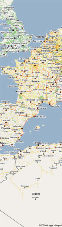 Map of France