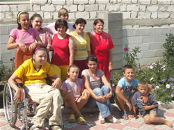 Some of the ladies from Casa Bucuriei