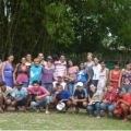 The ARCA team with some of the street children