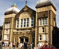 Outside view of church